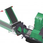 ARTHOS 1600 mobile radial discharge conveyor