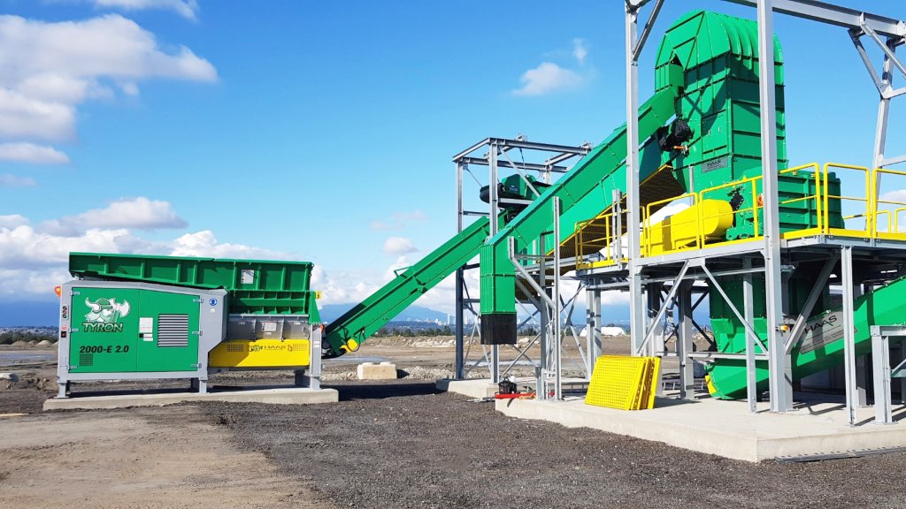 30 t/h waste wood recycling plant 