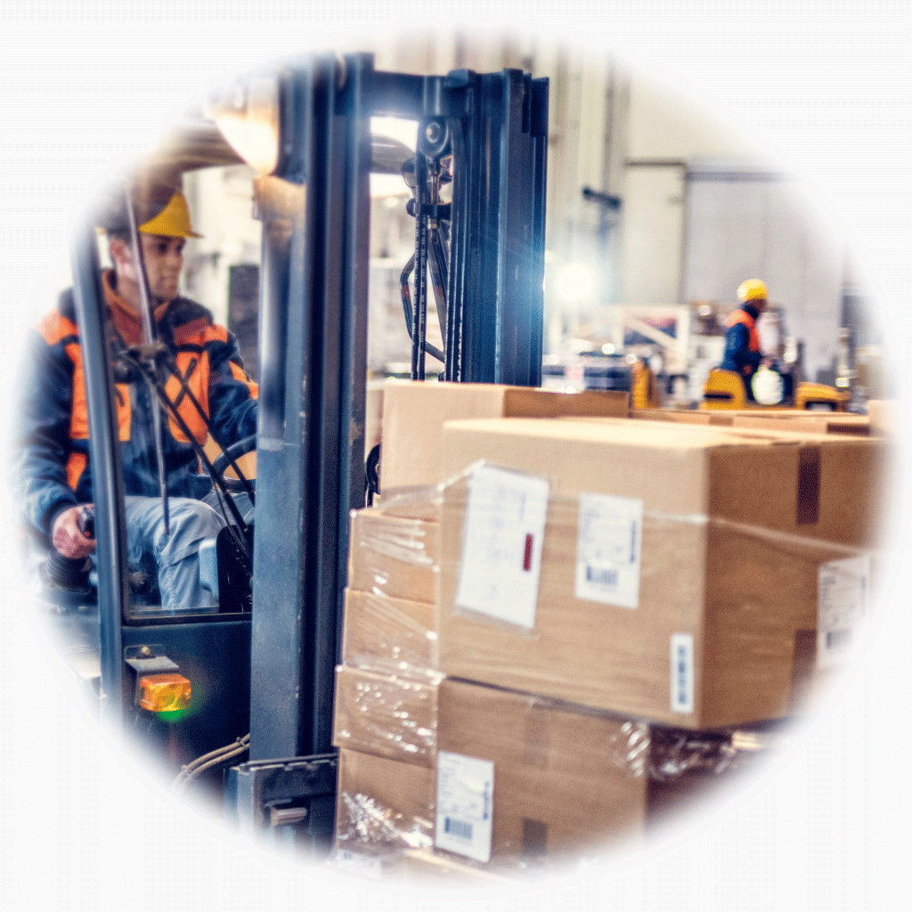 Lagermitarbeiter Staplerfahrer